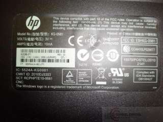 HP Wireless Elite Keyboard KG 0981  (Display Item/Just Keyboard 