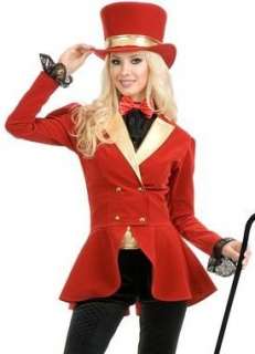   Charades Womens Circus Lady Ring Master Halloween Costume S Clothing