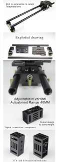 Follow Focus Set DSLR Kit + Shoulder Pad + Arm 5D2 60D  