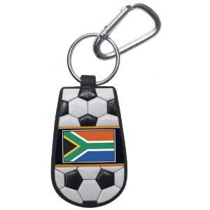  World Cup South African Flag Classic Soccer Keychain 