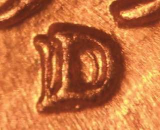 1956 D/D RPM # 1 Lincoln Cent   ICG MS 66 RED   Rare EDS (Early Die 