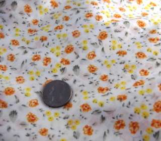 Pima Cotton Print Fabric 100% English Cotton 3 5/8 yds  