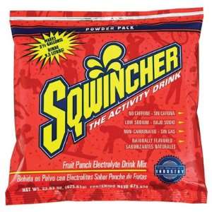 Sqwincher 23.83 Ounce Instant Powder Pack Fruit Punch Electrolyte 