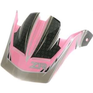 Z1R Fuel Visor Adult Rail MotoX Motorcycle Helmet Accessories   Pink 