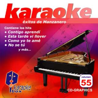 Karaoke Box Kbo 55  Exitos De Manzanero Spanish CDG  