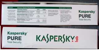 Kaspersky Pure Total Security 3 PCs 2012 ( include Internet Security 