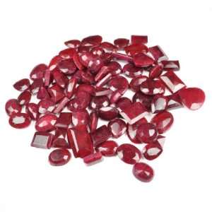  Wonderful Ruby Mixed Shape Loose Gemstone Lot Aura Gemstones Jewelry