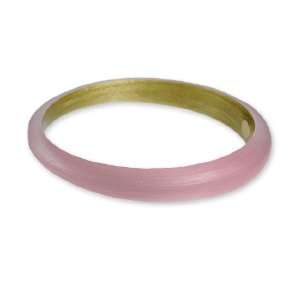 Alexis Bittar Lucite Bracelet   Skinny Tapered Bangle Muted Pink