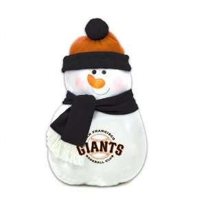  San Francisco Giants Snowman Pillow