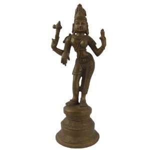  Hindu Religious God Shiva Bronze Sculpture