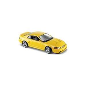  2003 Yellow Ford SVT Mustang Cobra   Assembly Line Die 