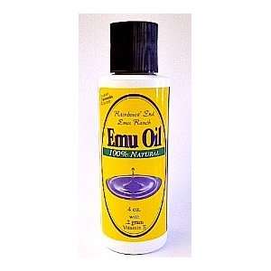  Raindows End Emu Ranch Emu Oil 100% Natural (4 oz 