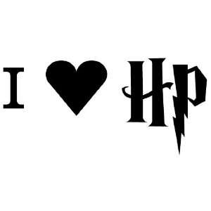  I Heart H P   I Love Harry Potter   Decal / Sticker 