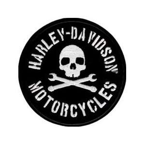  Harley Davidson Skull and Wrenches Patch 4 Everything 