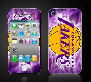 iPhone 4 Los Angeles Lakers Skin L.A. champs ip4lakers  