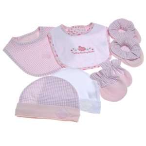  Baby Jockey   4 Piece Layette Gift Set   Pink: Baby