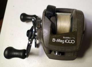 Shimano Bantam B Mag 1000 Lt. Wt. bait casting reel, magnetic cast 