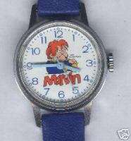 Marvin, comic strip character, Bradley watch, excellent  