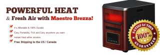 1500W Quartz Infrared Heater Humidifier Plasma Inverter Air Purifier 