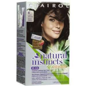 Clairol Natural Instincts Vibrant Hair Color w/ Week 2 Color Refresher 