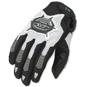  Teknic Rampage Gloves   Small/White/Silver/Black 