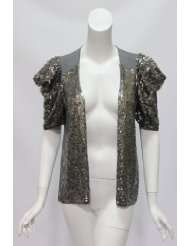 12th St Cynthia Vincent womens sequin cardigan sweater