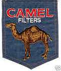Camel Cigarettes Denim Pocket Patch Smoke Tobacco Cigar