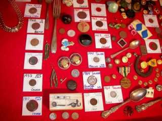   SILVER COIN LOT & JUNK DRAWER ESTATE JEWELRY US, WORLD,MILITARY  