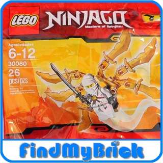   Ninjago Ninja Glider Zane Minifigure   Polybag Set   Sealed Brand NEW