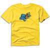 Fox Cutter S/S T Shirt   Big Kids   Yellow / Light Blue