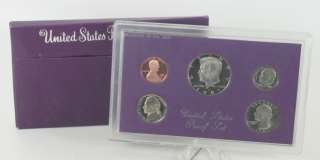 1987 5 Coin United States Proof Set w/ holder   63657  