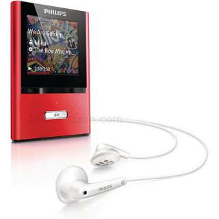 8GB Philips GoGear  player Vibe/Ariaz + FM Radio New  