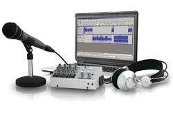 Technical Pro PM 21 Podcast Mixer Kit Silver 859789005283  
