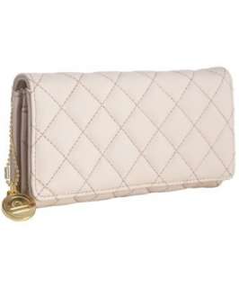 Big Buddha pink quilted faux leather wallet  