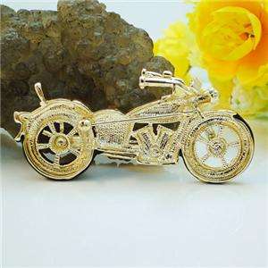Chic Motorcycle Motorbike Brooch Pin Swarovski Crystal  