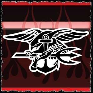 Navy Seals Logo Military airbrush stencil template harley paint  