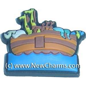  Noahs Ark Shoe Snap Charm Jibbitz Croc Style Jewelry