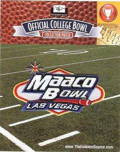   Las Vegas Bowl Patch Boise State & Arizona State 100% NCAA Authentic