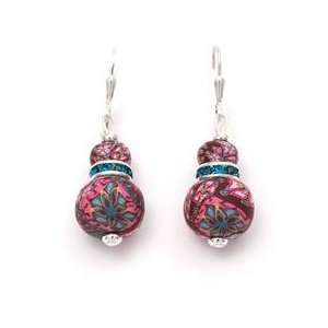 Pennylane Collection Retired Large Bead Earrings with 