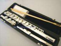 BAND C FLUTE   SILVER PLATED with Case & Accessories  