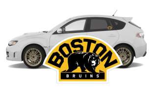Boston Bruins Bear NHL Vinyl Stickers Decals 5 for laptops+cars 