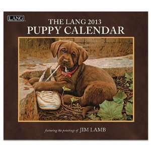  Puppy 2013 Wall Calendar Jim Lamb