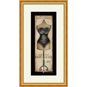  Paris Lingeries No.287 by Kimberly Poloson   Framed 