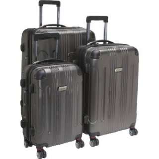   Choice Torino 3 Piece Hard Case Luggage Set Expandable: Clothing