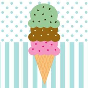  Ice Cream Cone Stickers: Arts, Crafts & Sewing