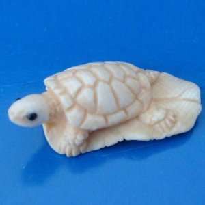 Mammoth Ivory Japanese Ojime Bead Netsuke Baby Turtle~*~