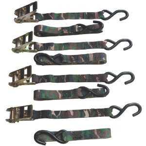 Maxworks 70548 8 Foot Long by 1 Inch Wide Camouflage Ratcheting Tie 