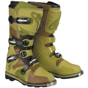   All Terrain Mens MX Motorcycle Boots   Brown / Size 13 Automotive