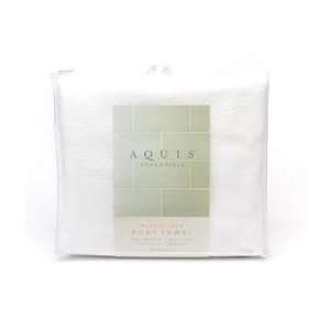  Aquis® Microfiber Body Towel, Extra Large, White Beauty