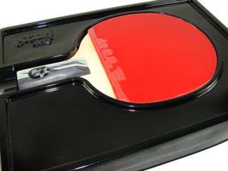 DHS Ping Pong Paddle Shakehand HURRICANE Ⅲ 5Star Table Tennis Racket 